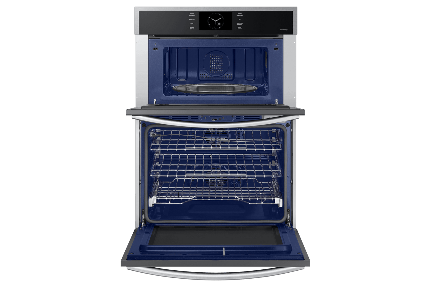 Samsung NQ70CG600DSR Combi Wall Oven Dual Convection  Air Fry  1.9 cu.ft. & 5.1 cu.ft.