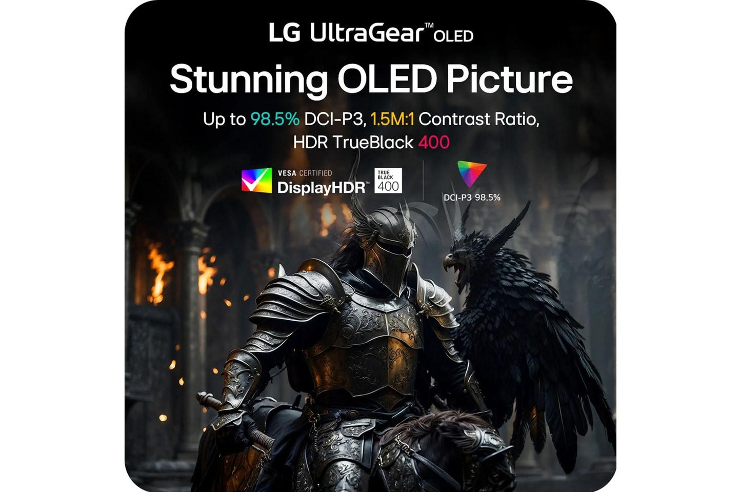 Lg 39GX900AB 39 Inch UltraGear™ OLED WQHD 240Hz 0.03ms G-Sync Compatible 800R Curved Gaming Monitor