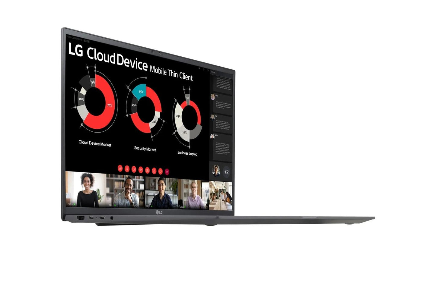 Lg 17ZT90RGAX34U1 17'' WQXGA Anti-Glare Mobile Thin Client Non OS with 13th Gen Intel® Core i3 Processor