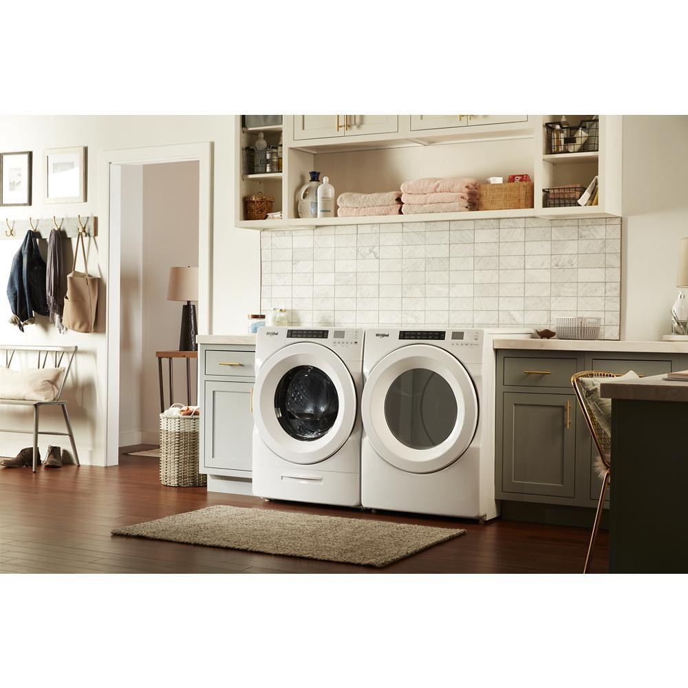 Whirlpool WGD5620HW 7.4 cu. ft. Front Load Gas Dryer with Intuitive Touch Controls