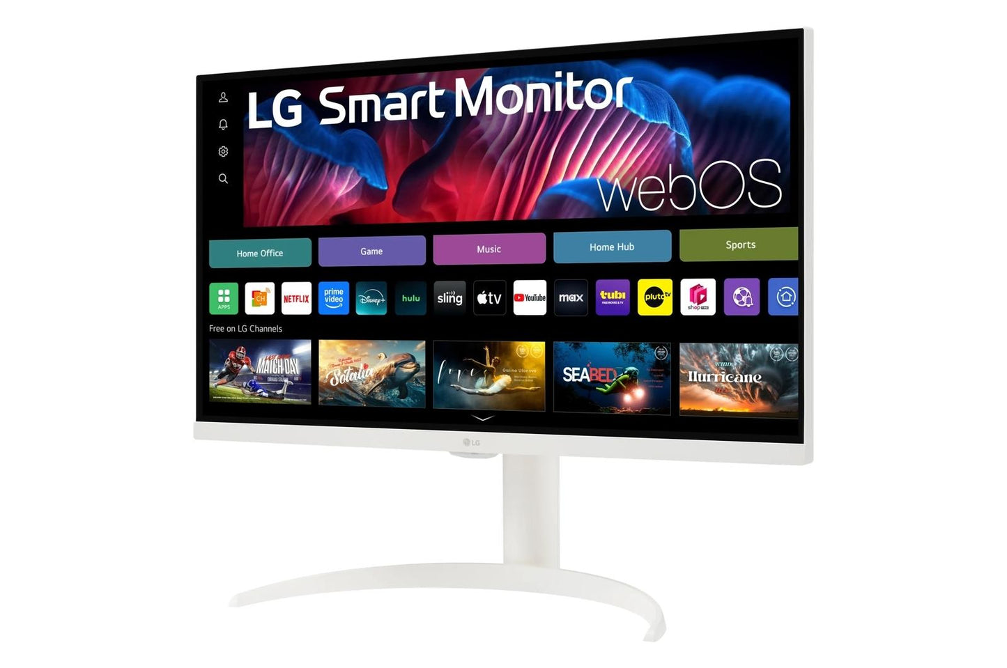 Lg 27SR75UW 27 Inch Smart Monitor 4K UHD IPS with webOS and USB Type-C™