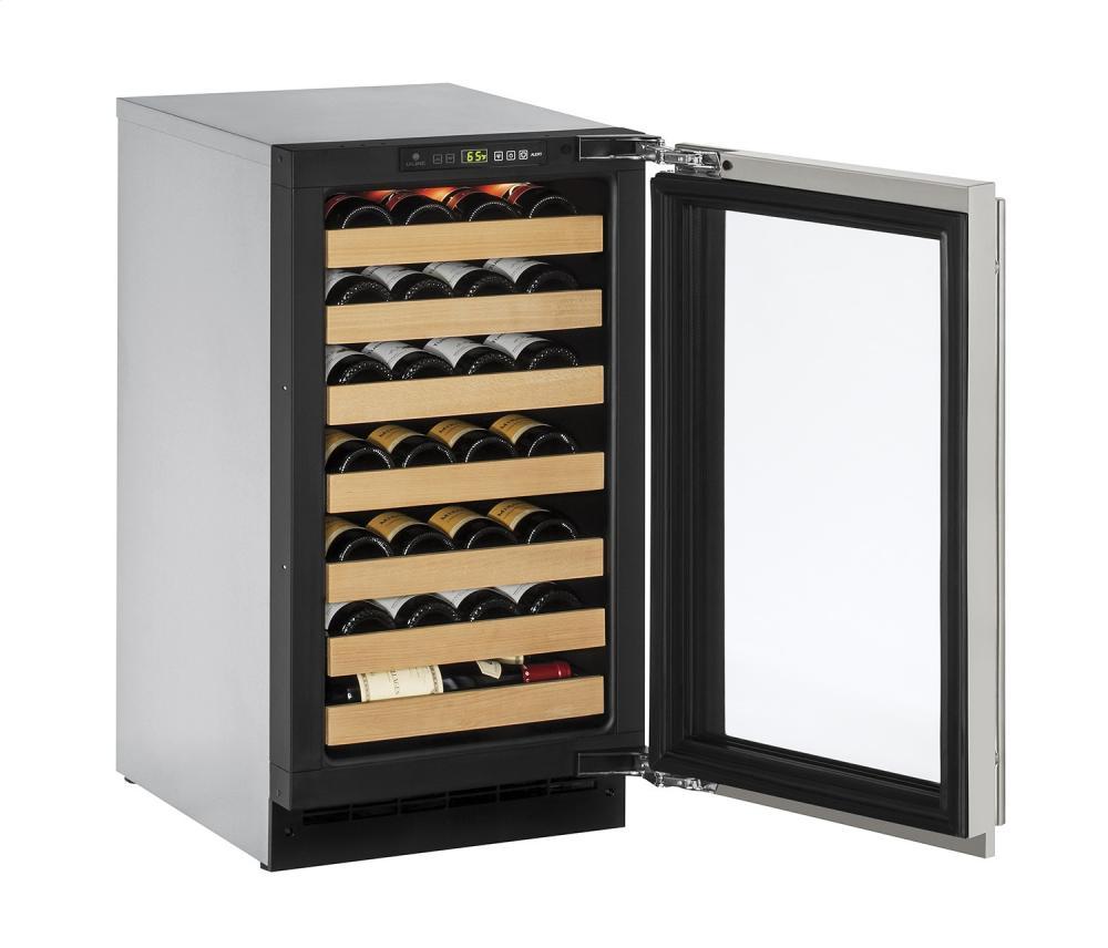 U-Line U2218WCINT01A 18" Wine Captain ® Model Integrated Frame Left-Hand Hinge