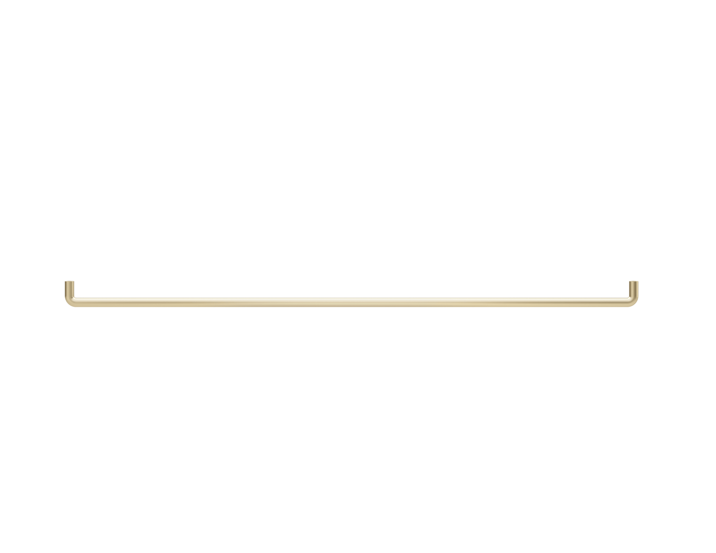 Zephyr MERAIL01SG Accent Rail, DME-E48, Satin Gold