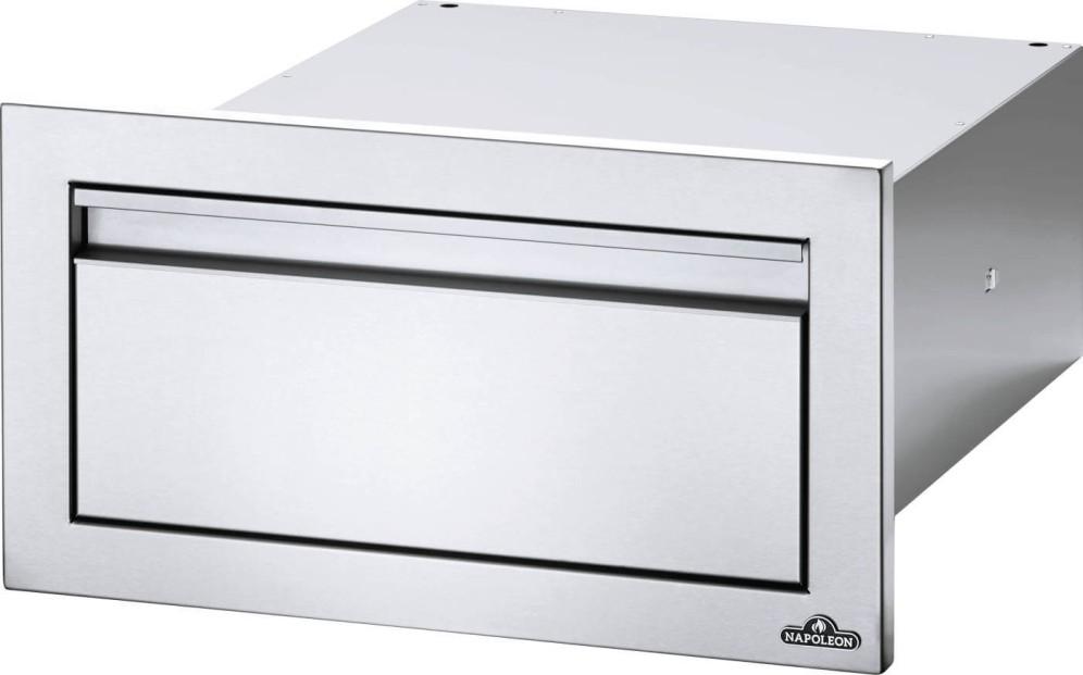 Napoleon Bbq BI18081DR 18 x 8 inch Single Drawer, Stainless Steel