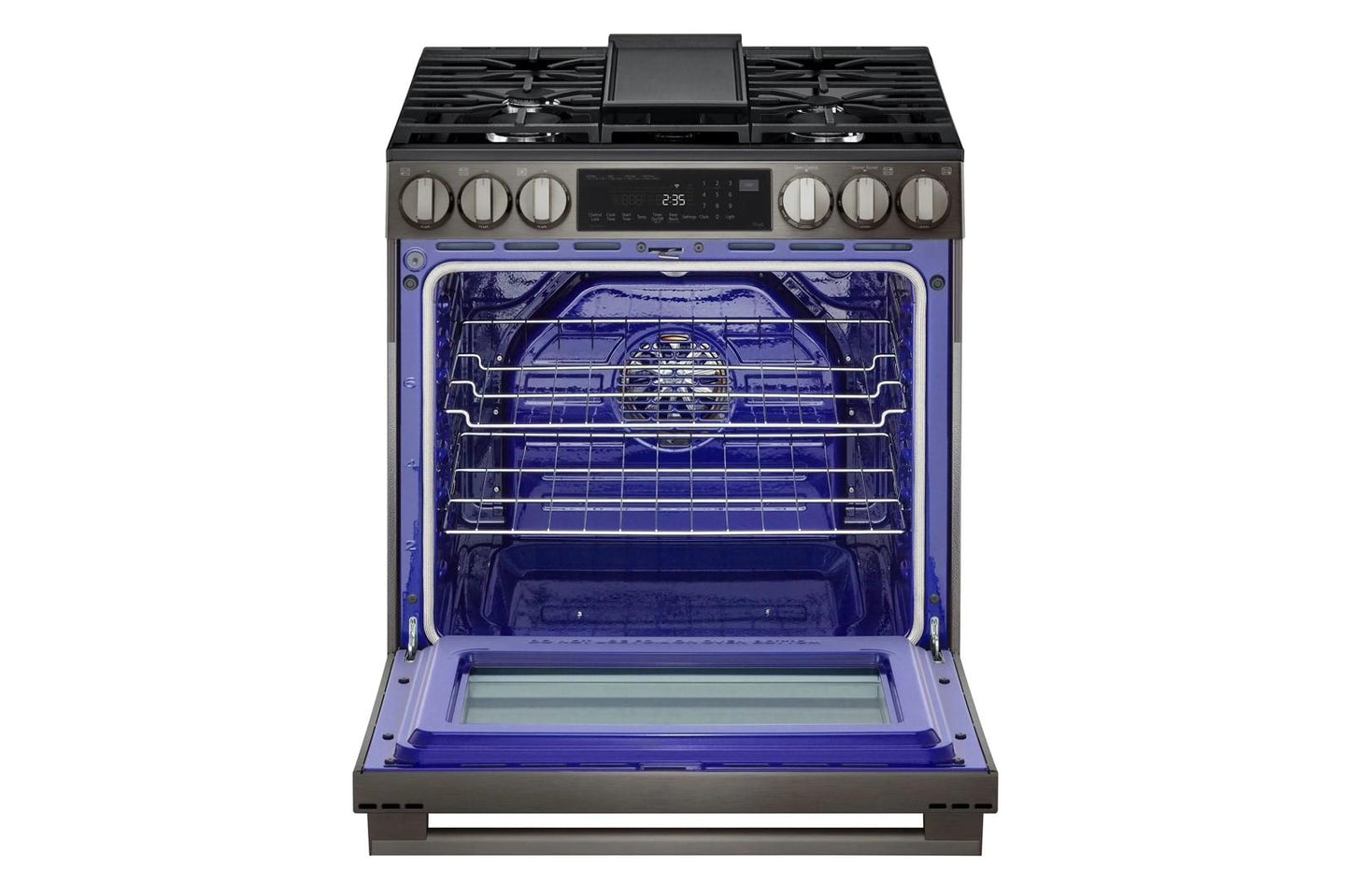 Lg LSGL6335Z 6.3 cu ft. Smart Gas Slide-In Range with ProBake Convection® InstaView®, and Air Fry