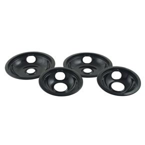 Replacement Burner Bowls - 4 Pack - Black