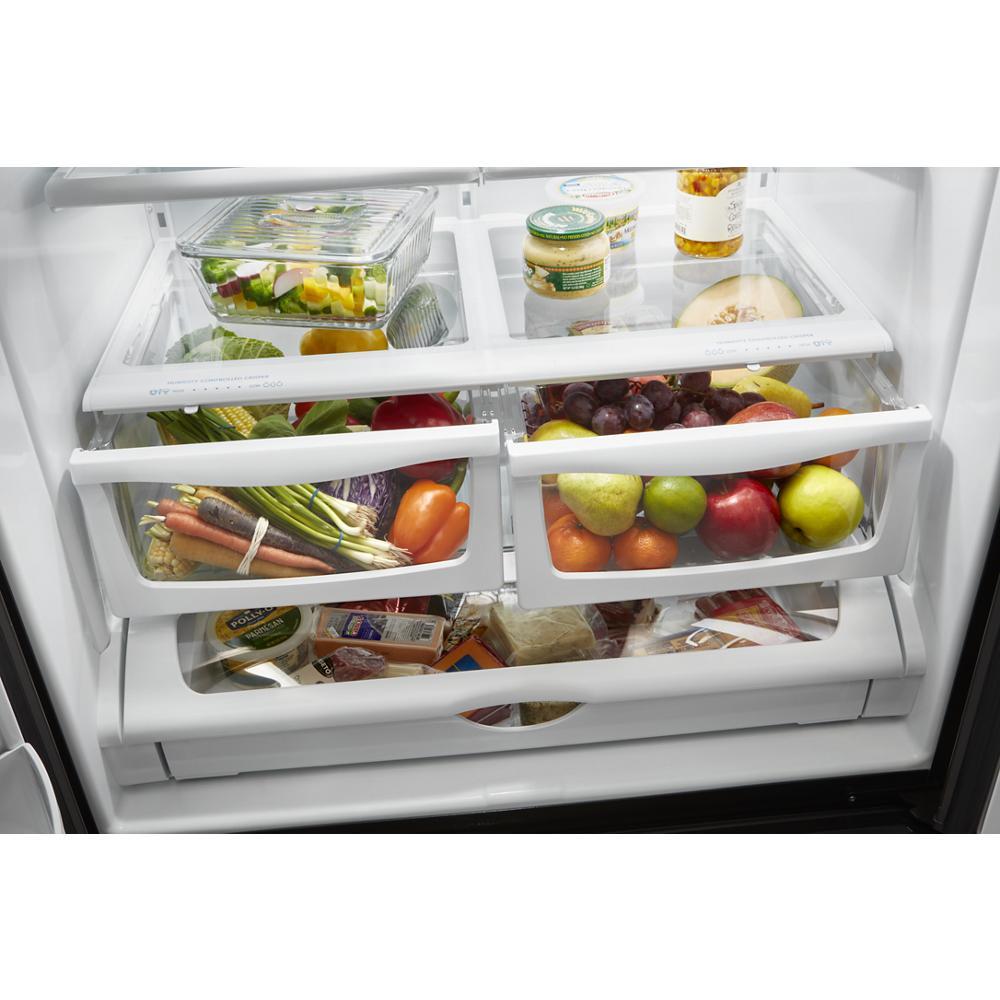 Whirlpool WRF555SDHW 36-inch Wide French Door Refrigerator - 25 cu. ft.