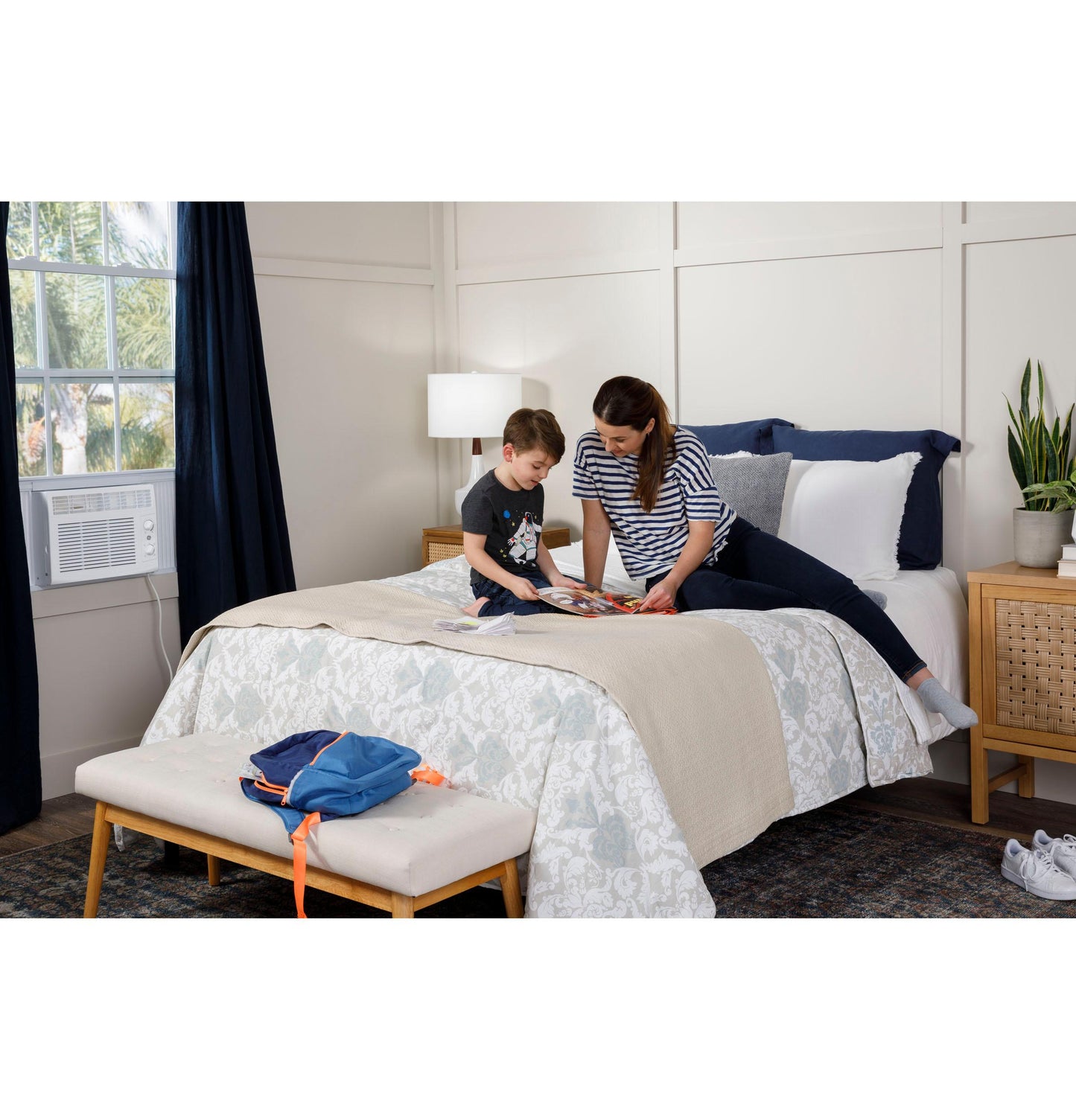AHT05LZ GE® 5,000 BTU Mechanical Window Air Conditioner for Small Rooms up to 150 sq ft.