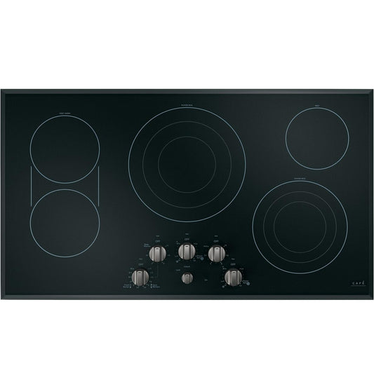 Cafe CXCE1HKPMBT CAF(EBACK)™ 5 Electric Cooktop Knobs - Brushed Black