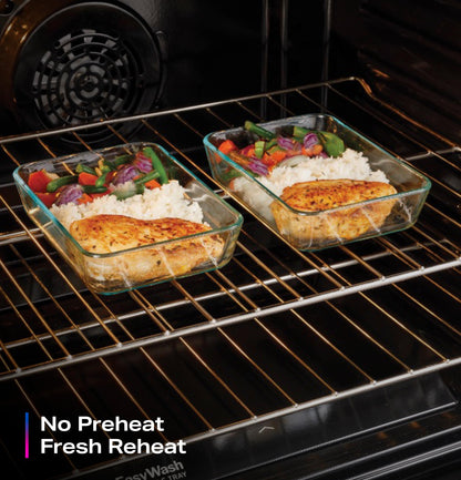 PGF700AYFS GE Profile™ 30" Smart Free-Standing Gas Convection Range with No Preheat Air Fry and EasyWash™ Oven Tray