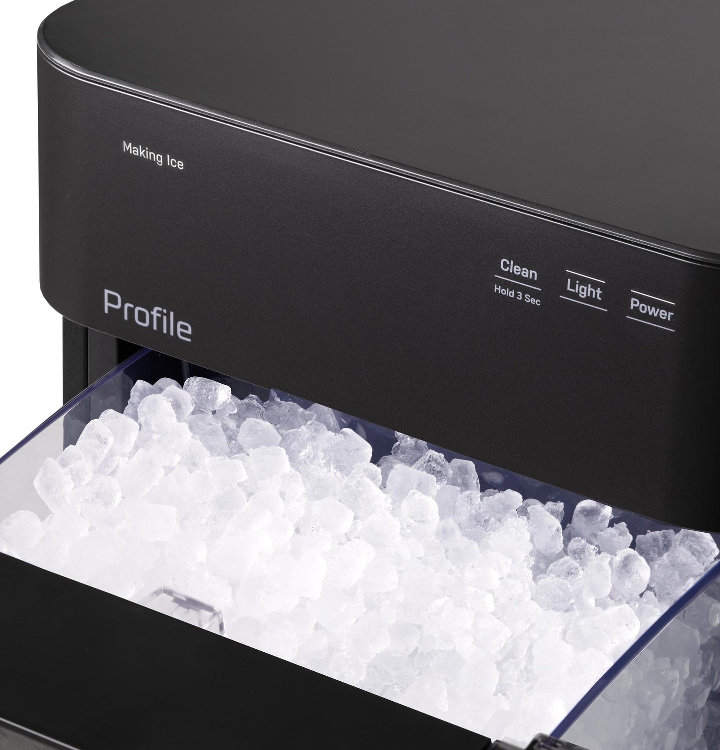 XPIO23SWBB GE Profile™ Opal™ 2.0 Ultra Nugget Ice Maker with Scale Inhibiting Filter