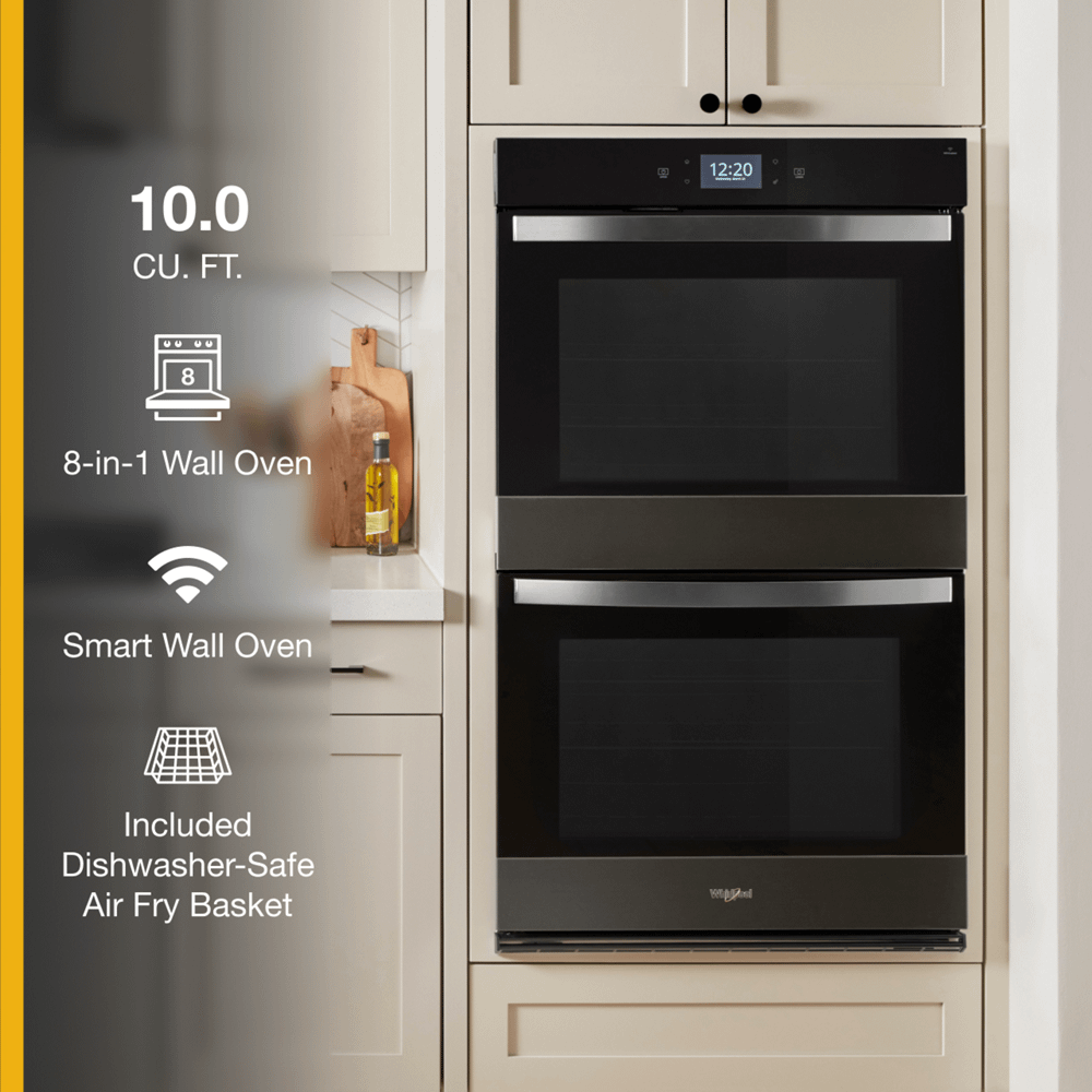 Whirlpool WOED7030PV 10.0 Cu. Ft. Double Smart Wall Oven with Air Fry