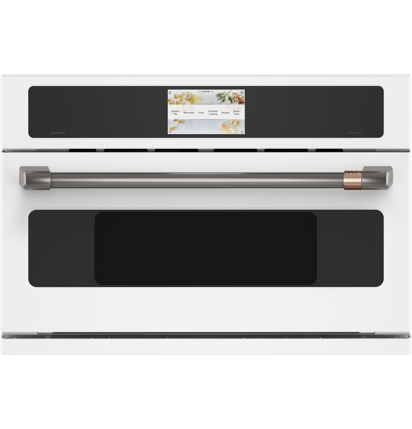 Cafe CSB923P4NW2 CAF(EBACK)™ 30" Smart Five in One Wall Oven with 240V Advantium® Technology