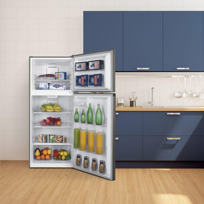 DFF176B1SLDB Danby 18 cu. ft. Top Mount Refrigerator in Stainless Steel Look