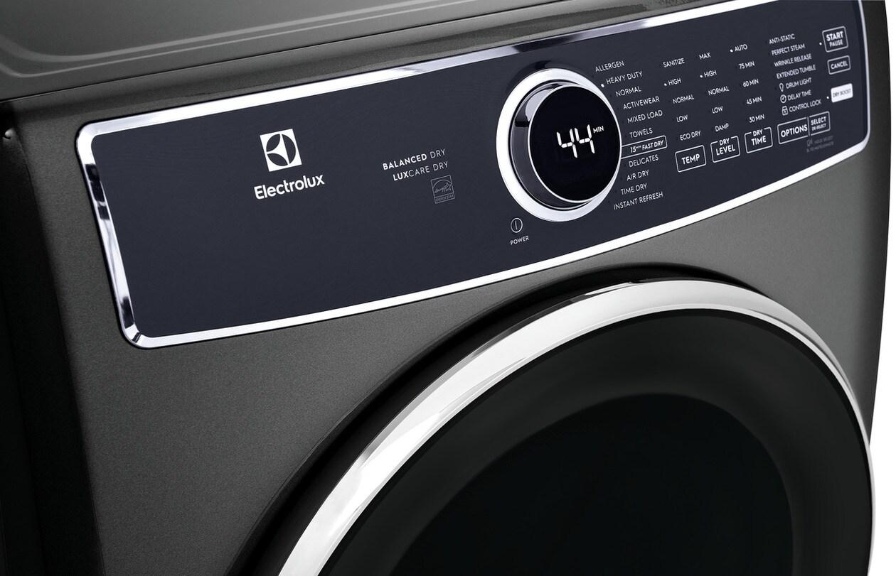 Electrolux ELFE7637AT Front Load Perfect Steam™ Electric Dryer with Balanced Dry™ and Instant Refresh - 8.0 Cu. Ft.