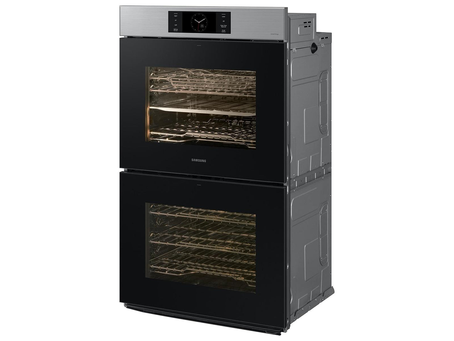Samsung NV51CG700DSR Bespoke AI Double Wall Oven AI Home 7" Display AI Pro Cooking™  5.1 cu.ft./5.1 cu.ft.