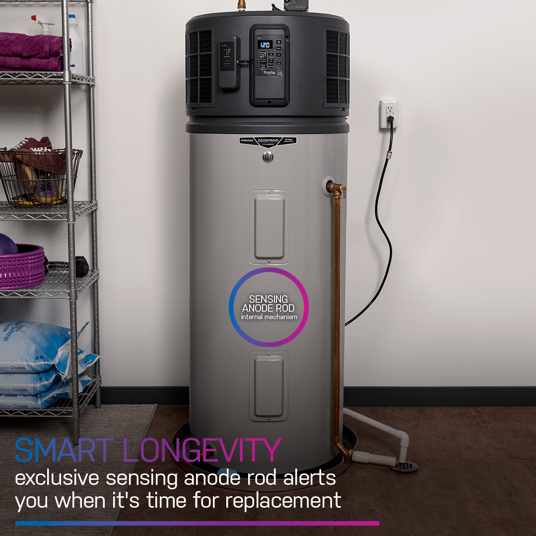 PJ40S10FPY GE Profile™ GEOSPRING™ Smart Hybrid Heat Pump Water Heater 40-gallon - 120V - FlexCapacity - Canada Only