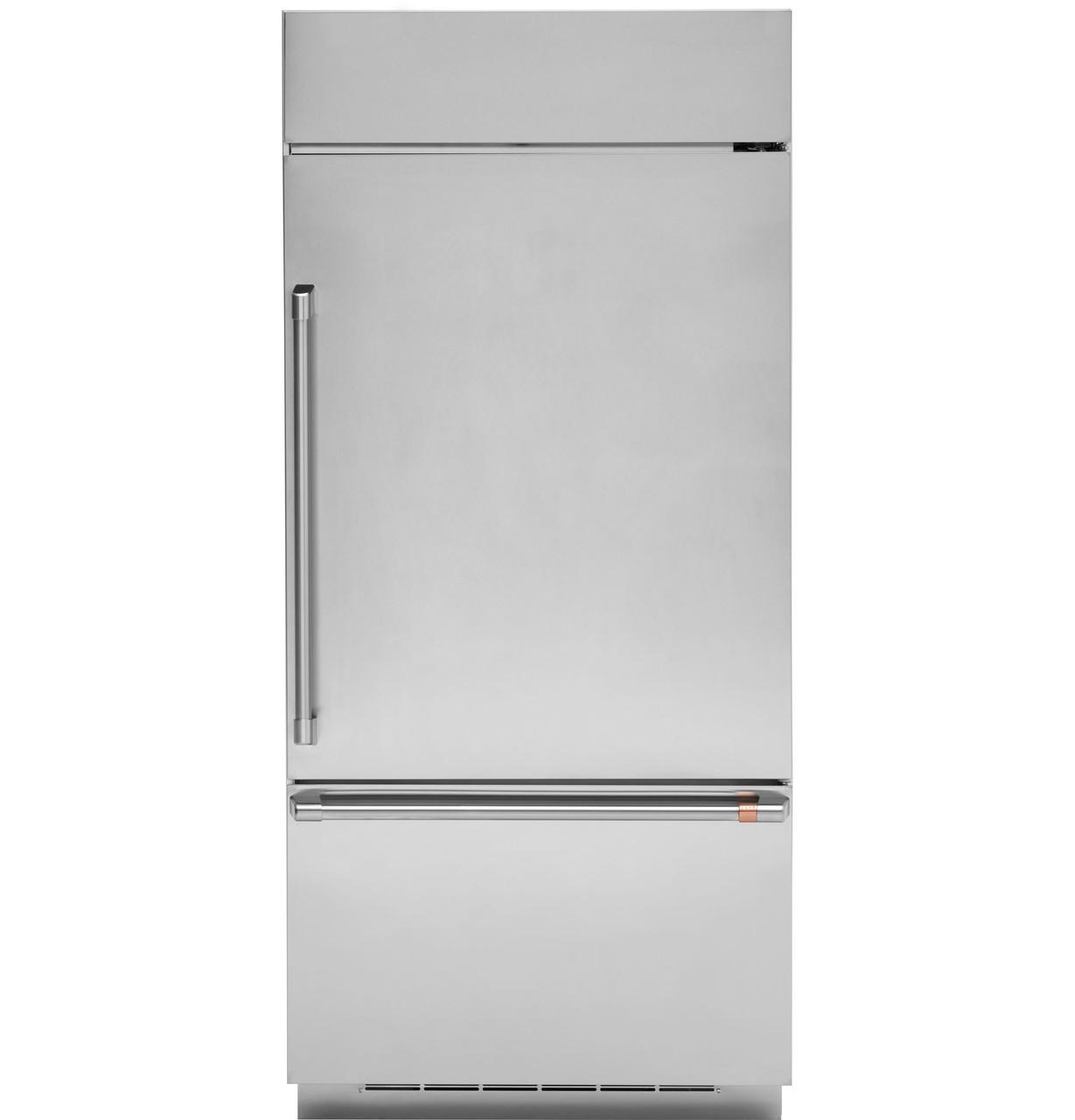Cafe CDB36RP2PS1 Caf(eback)™ 21.3 Cu. Ft. Built-In Bottom-Freezer Refrigerator