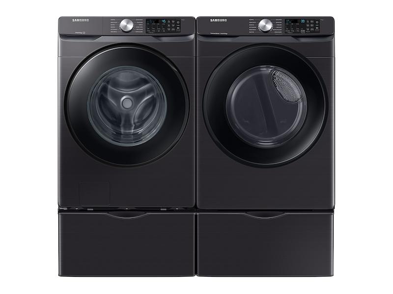 Samsung 7.5 cu. ft. Smart Gas Dryer with Sensor Dry in Brushed Black