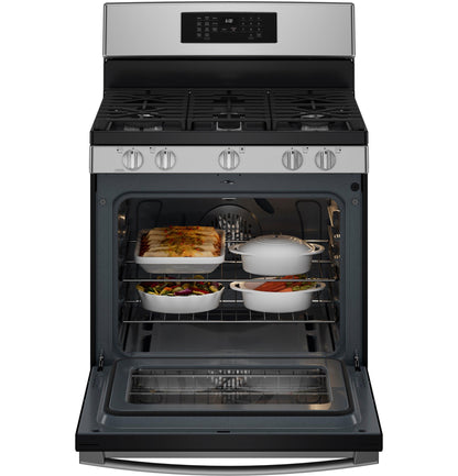 JGB670SZSS GE® 30" Free-Standing Gas Convection Range with No Preheat Air Fry