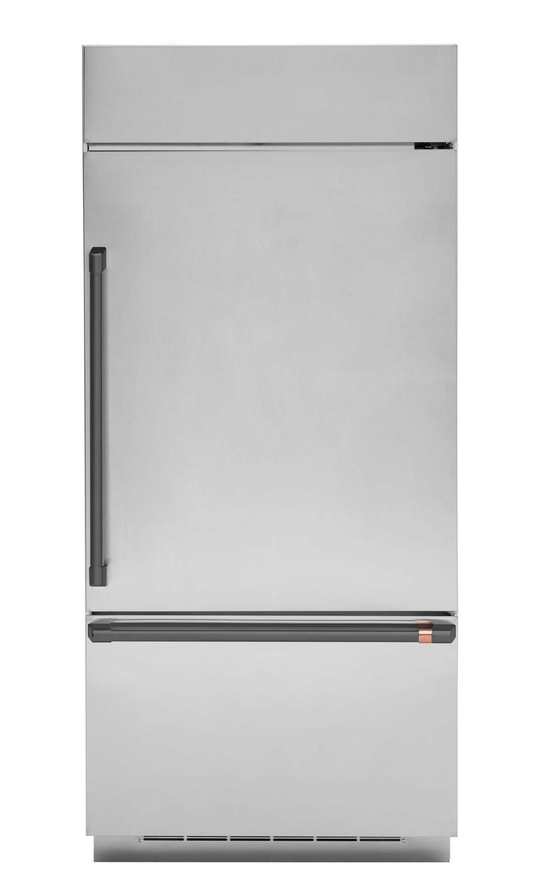 Cafe CDB36RP2PS1 Caf(eback)™ 21.3 Cu. Ft. Built-In Bottom-Freezer Refrigerator