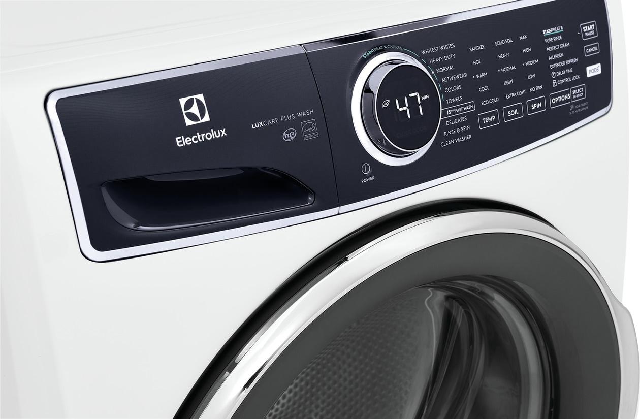 ELFW7537AW Electrolux Front Load Perfect Steam™ Washer with LuxCare® Plus Wash - 4.5 Cu. Ft.