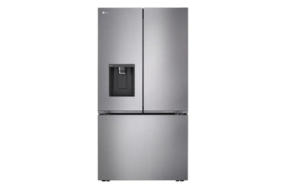 Lg LF26C6230V 26 cu. ft. Counter Depth MAX 3-Door French Door Refrigerator with Ice and Water Dispenser