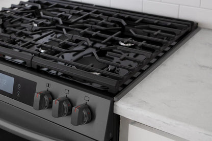 Frigidaire 11NBSTGSDS Front Control Gas Range Black Stainless Steel 4-Piece Trim Kit