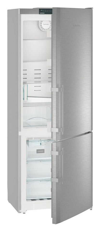 Liebherr CS1640B Freestanding Refrig/Freezer 30", Ice Maker, Grey Sides, Right Hinge
