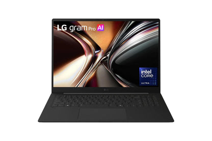 16Z95UGAU87U1 LG gram Pro 16 Inch Copilot+ PC, Windows 11 Home, Lightweight Dual AI Laptop, AMD Ryzen™ AI 7, 32GB RAM, 1TB SSD, Aerominum Black