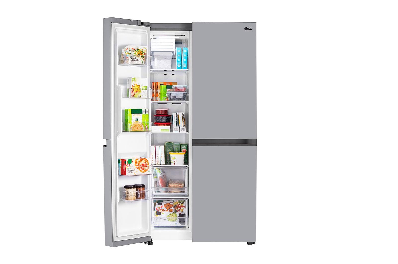 Lg 28 cu.ft. Capacity Side-by-Side Refrigerator with External Water Dispenser