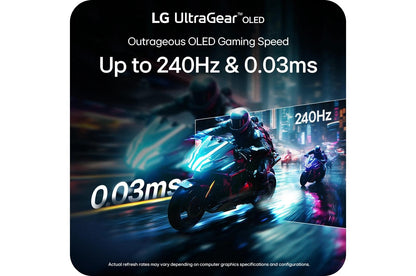 Lg 39GX900AB 39 Inch UltraGear™ OLED WQHD 240Hz 0.03ms G-Sync Compatible 800R Curved Gaming Monitor