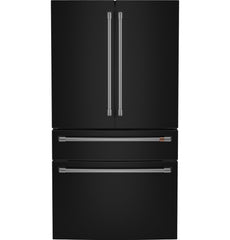 Cafe CGE29DP3TD1 Caf(eback)™ ENERGY STAR® 28.7 Cu. Ft. Smart 4-Door French-Door Refrigerator With Dual-Dispense AutoFill Pitcher