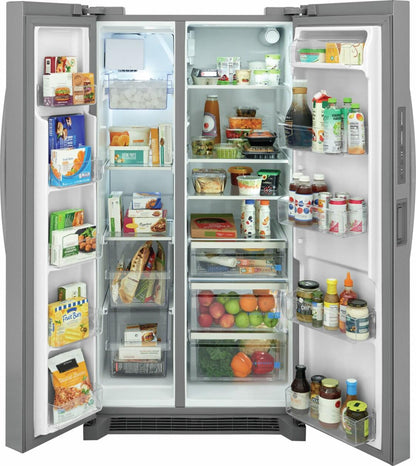 Frigidaire GRSN2620AF 26 Cu. Ft. 36" Standard Depth Side by Side Refrigerator