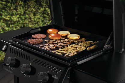 Napoleon Bbq F24DFTPK Freestyle 24 Inch Pre-seasoned Non-Stick Griddle , Propane, Black