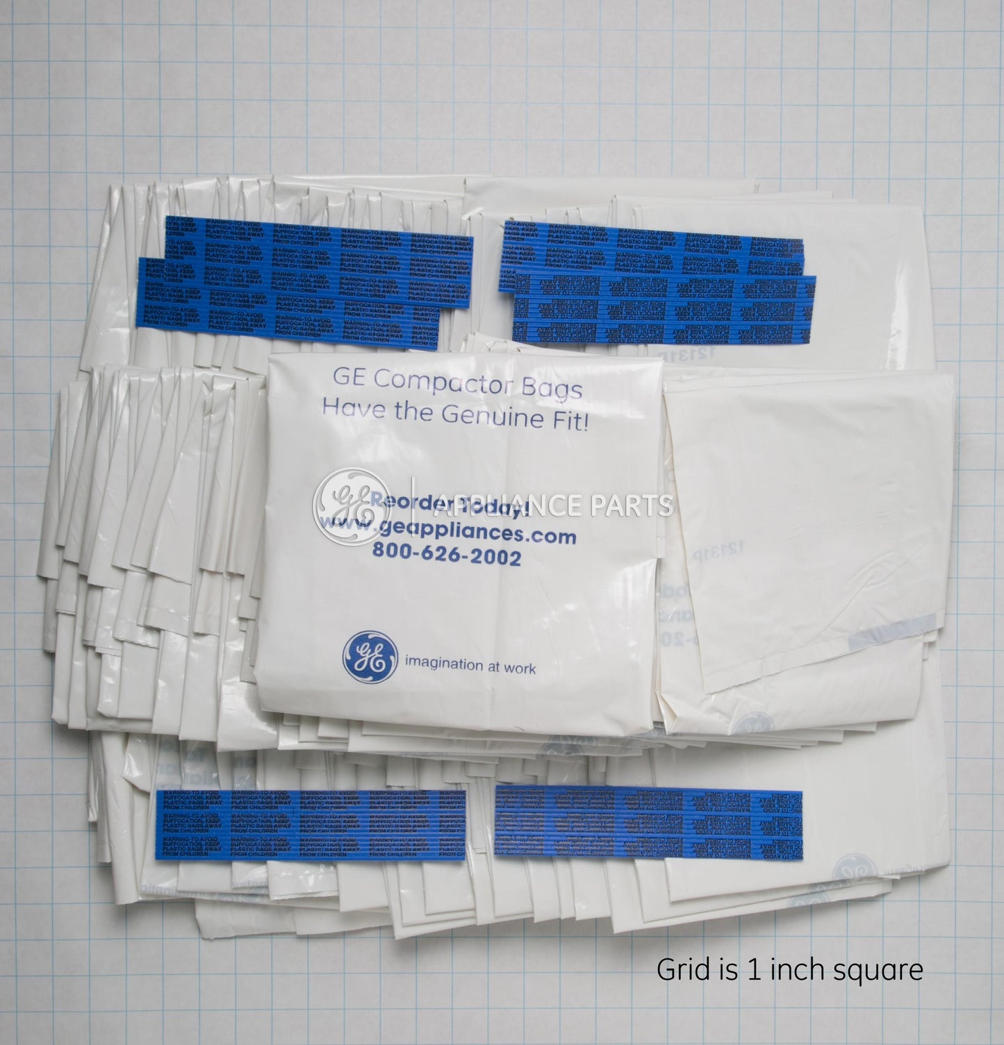 Ge Appliances WX60X75 Universal Compactor Bags (75 qty)
