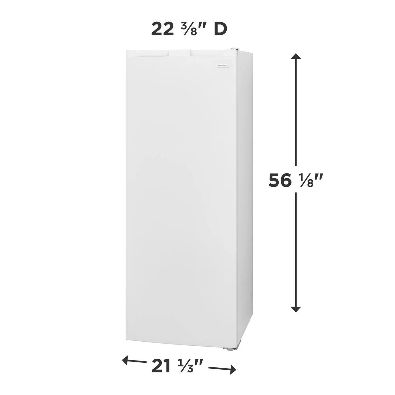 Frigidaire FFUE0726AW 7 Cu. Ft. Garage Ready Upright Freezer