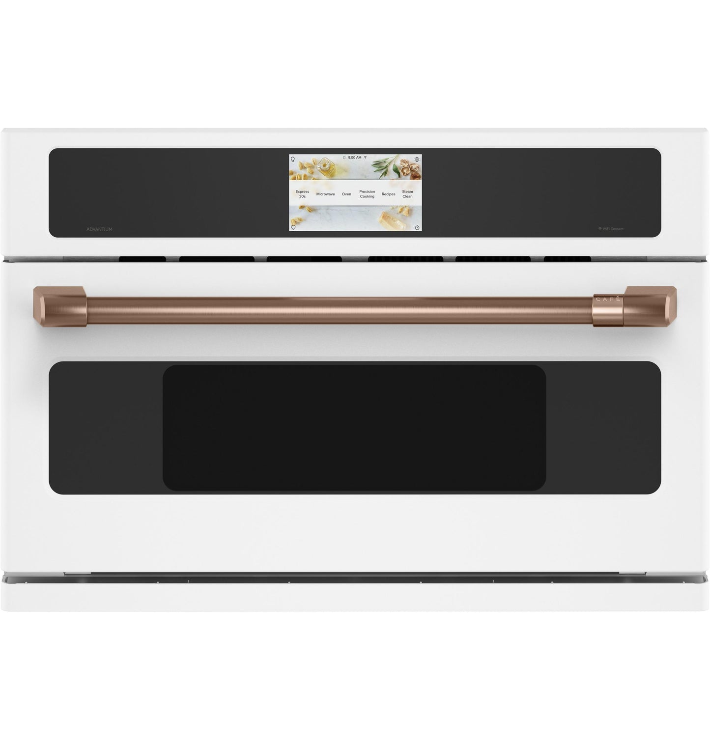 Cafe CSB923P4NW2 CAF(EBACK)™ 30" Smart Five in One Wall Oven with 240V Advantium® Technology