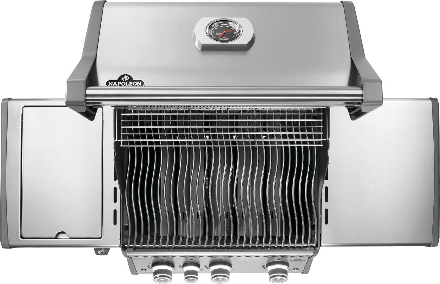 Napoleon Bbq RP425SIBNSS2 Rogue PRO 425 SIB with Infrared Side Burner , Natural Gas, Stainless Steel