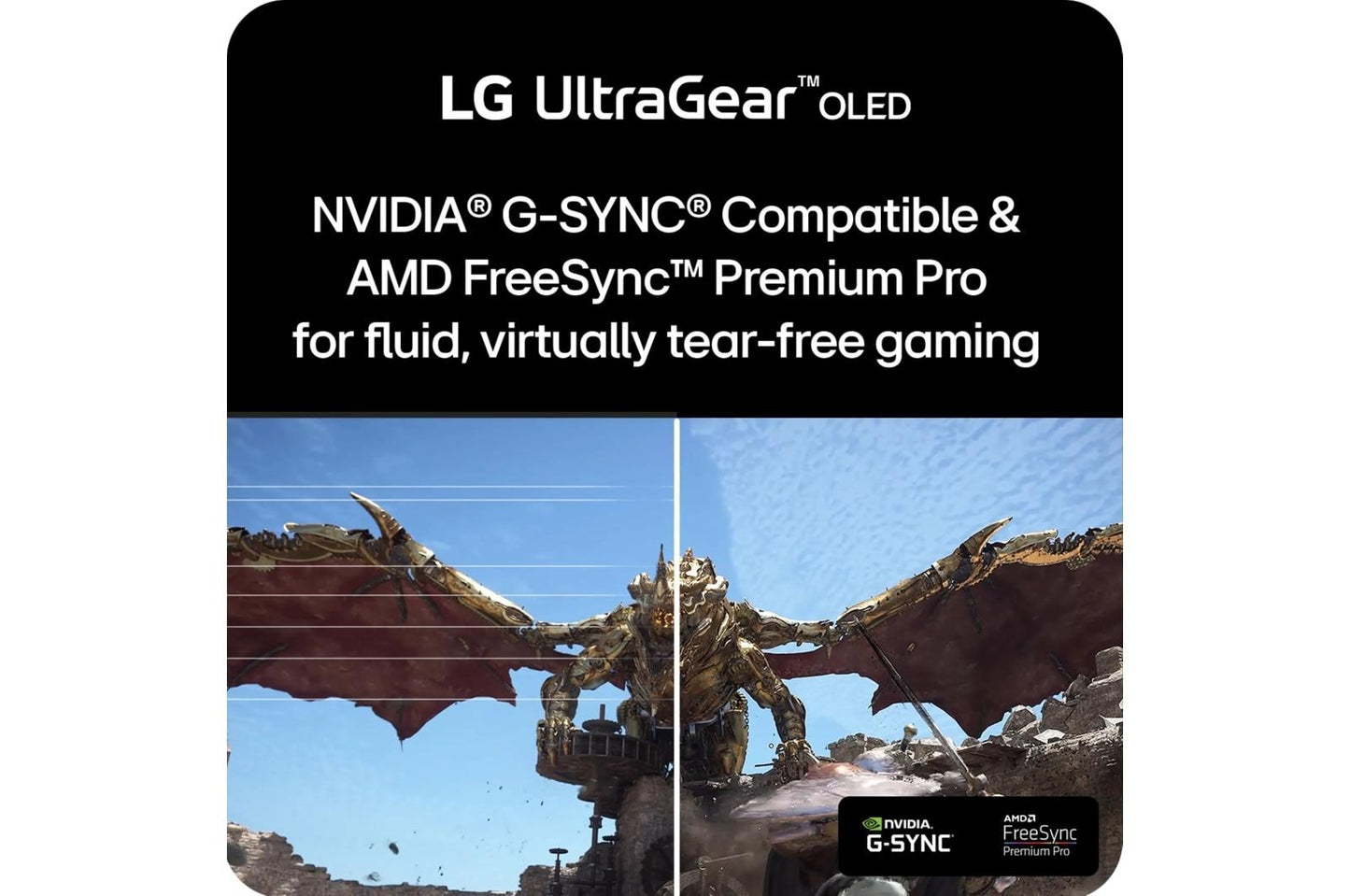 Lg 32GS95UVW 32 Inch UltraGear™ OLED Dual Mode 4K UHD 240Hz or FHD 480Hz 0.03ms G-Sync Compatible Gaming Monitor with Built In Speaker