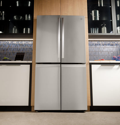 PAE28BYTFS GE Profile™ ENERGY STAR® 28.3 Cu. Ft. Quad-Door Refrigerator with Dual-Dispense AutoFill Pitcher