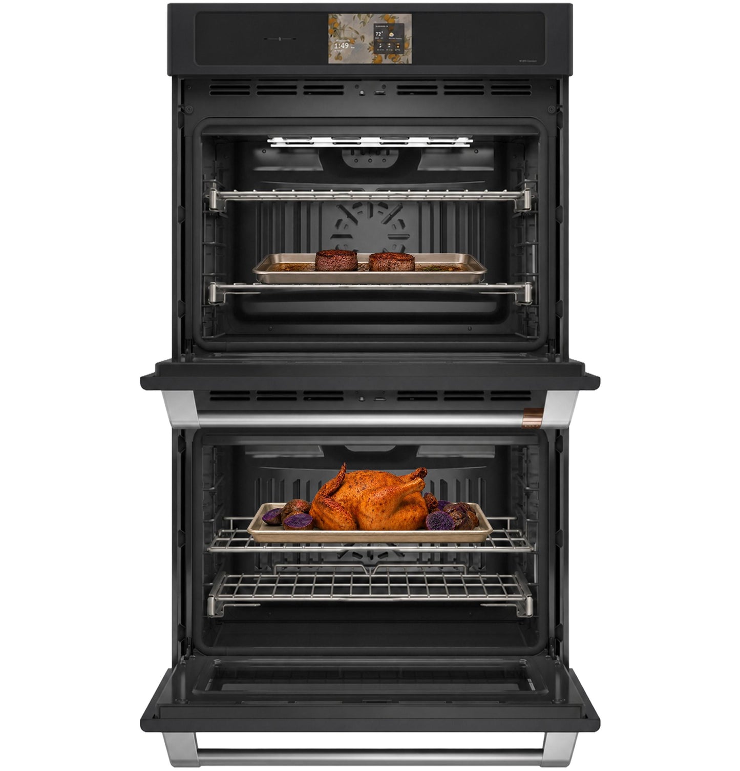 Cafe CTD90DP3ZD1 CAF(EBACK)™ Professional Series 30" Smart Built-In Convection Double Wall Oven