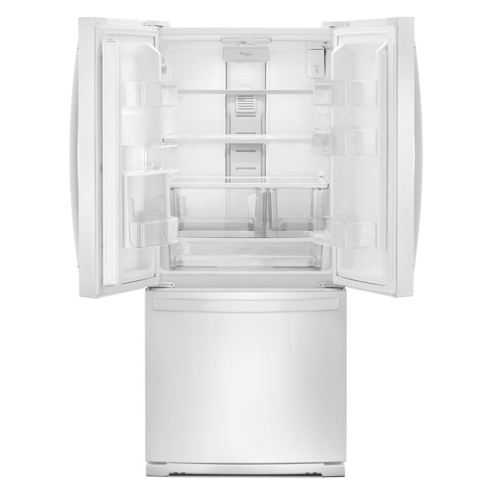 Whirlpool WRF560SEHW 30-inch Wide French Door Refrigerator - 20 cu. ft.