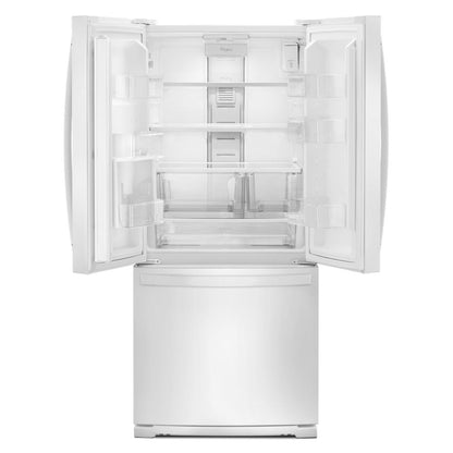 Whirlpool WRF560SEHW 30-inch Wide French Door Refrigerator - 20 cu. ft.