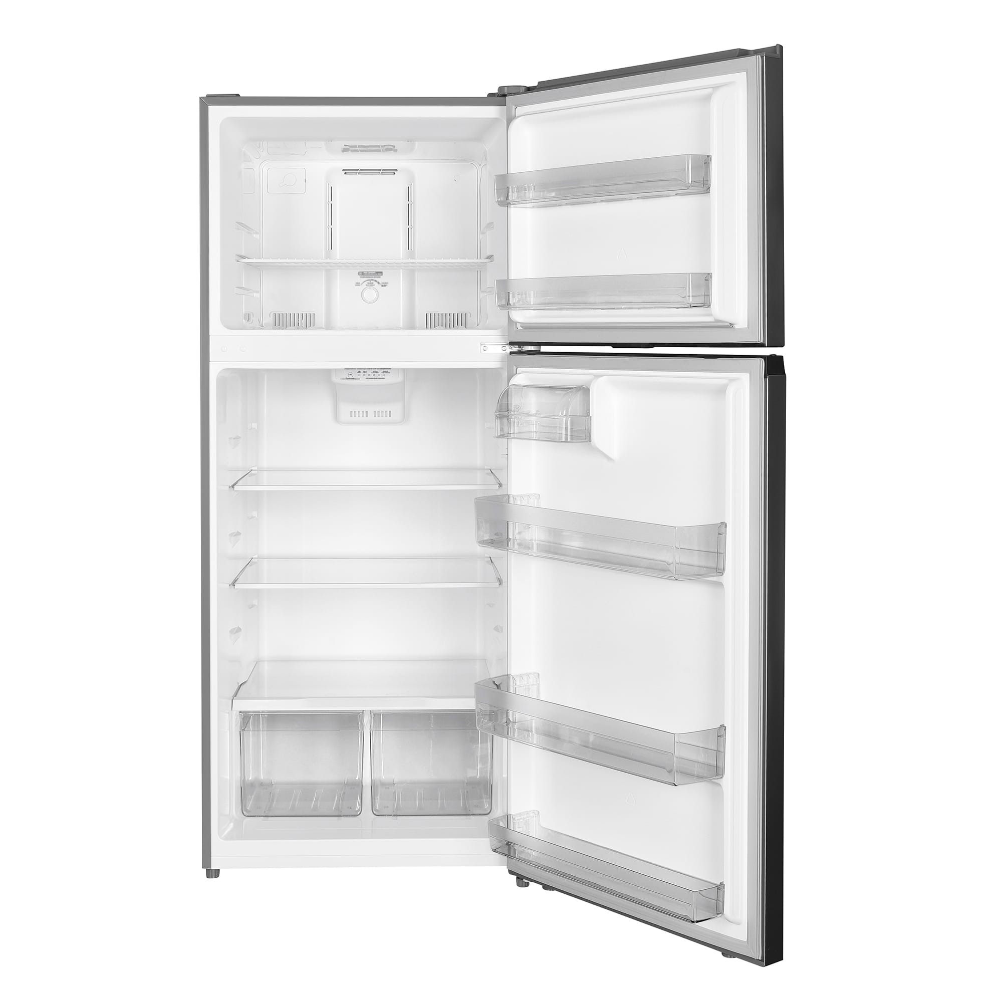 DFF176B1SLDB Danby 18 cu. ft. Top Mount Refrigerator in Stainless Steel Look