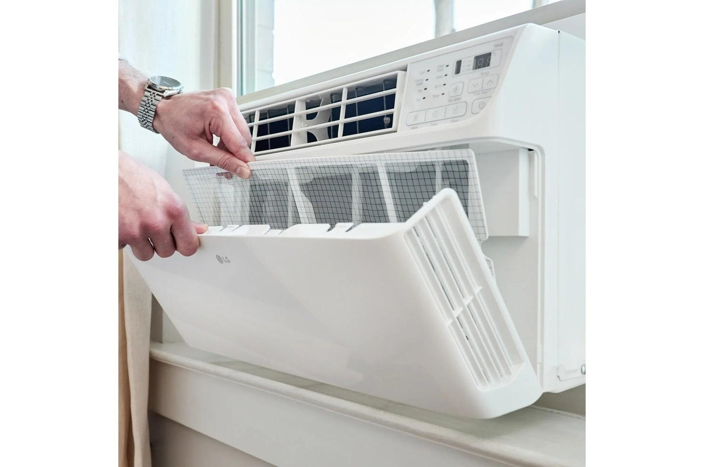 Lg LW1022FVSM 10,000 BTU Dual Inverter Energy Star Window Air Conditioner  Cools Up To 450 sq. ft.
