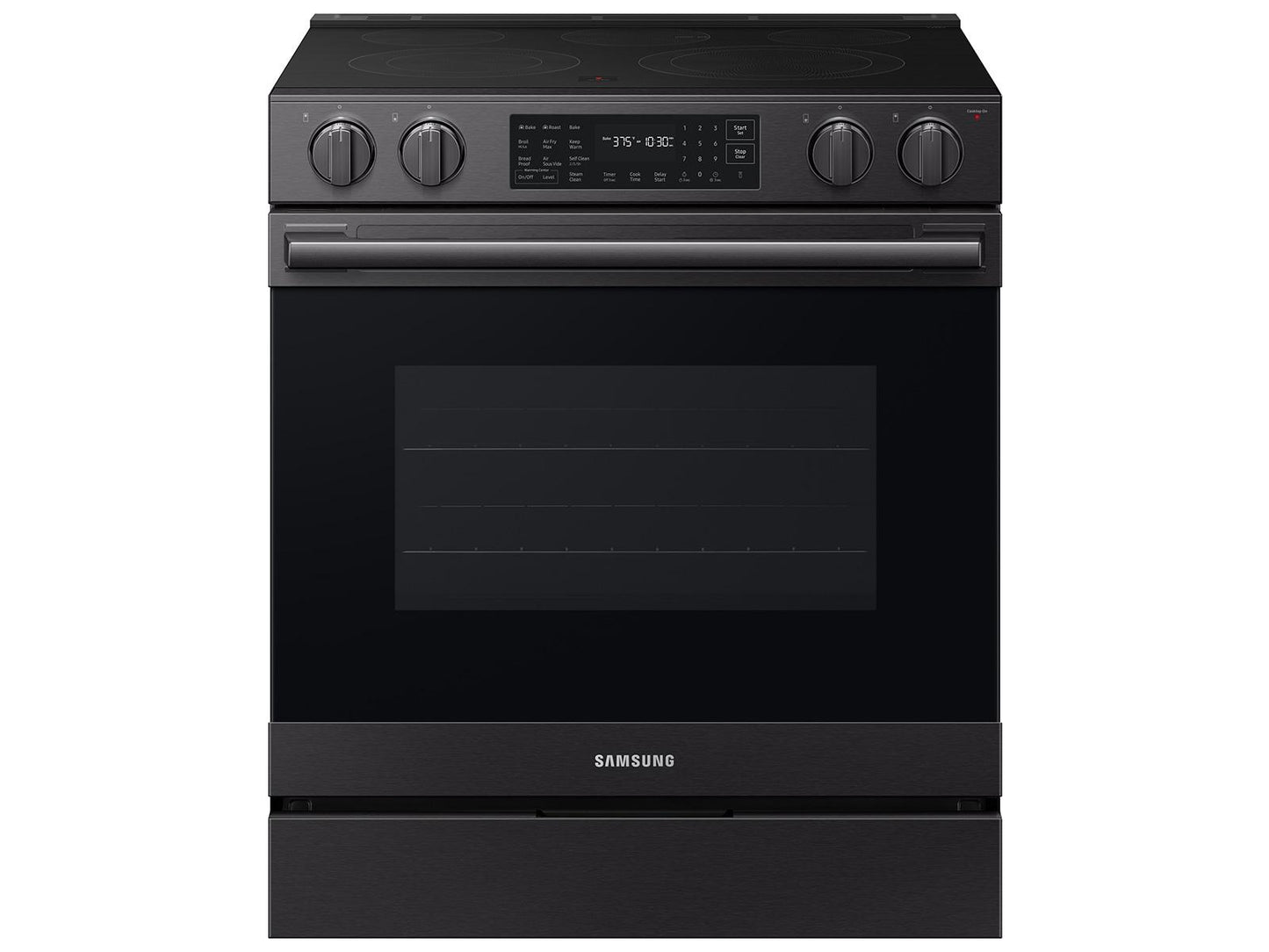 Samsung NSE80H63SE Bespoke Smart Slide-in Electric Range Pro Style Design  Air Fry Max  True Convection