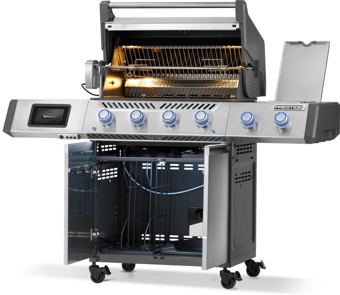 Napoleon Bbq PRO500VXRSIBNSS Prestige PRO 500 with Smart Technology , Natural Gas, Stainless Steel