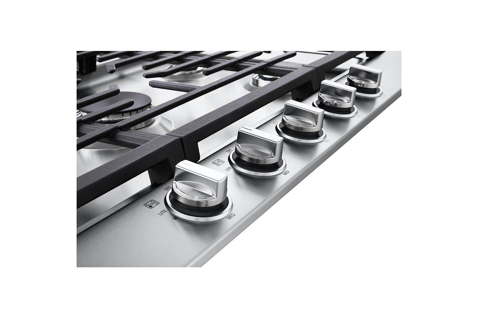 Lg CBGJ3623S 36" Gas Cooktop with UltraHeat™ 20K BTU Burner