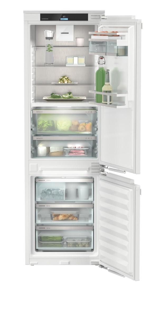 Liebherr Combined refrigerator-freezer with BioFresh and NoFrost for integrated use